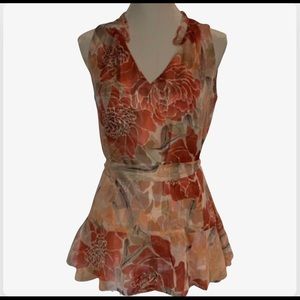 White House Black Market NWT Sleeveless V-neck